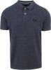 Superdry Classic pique polo navy marl(m1110343a 97t ) online kopen